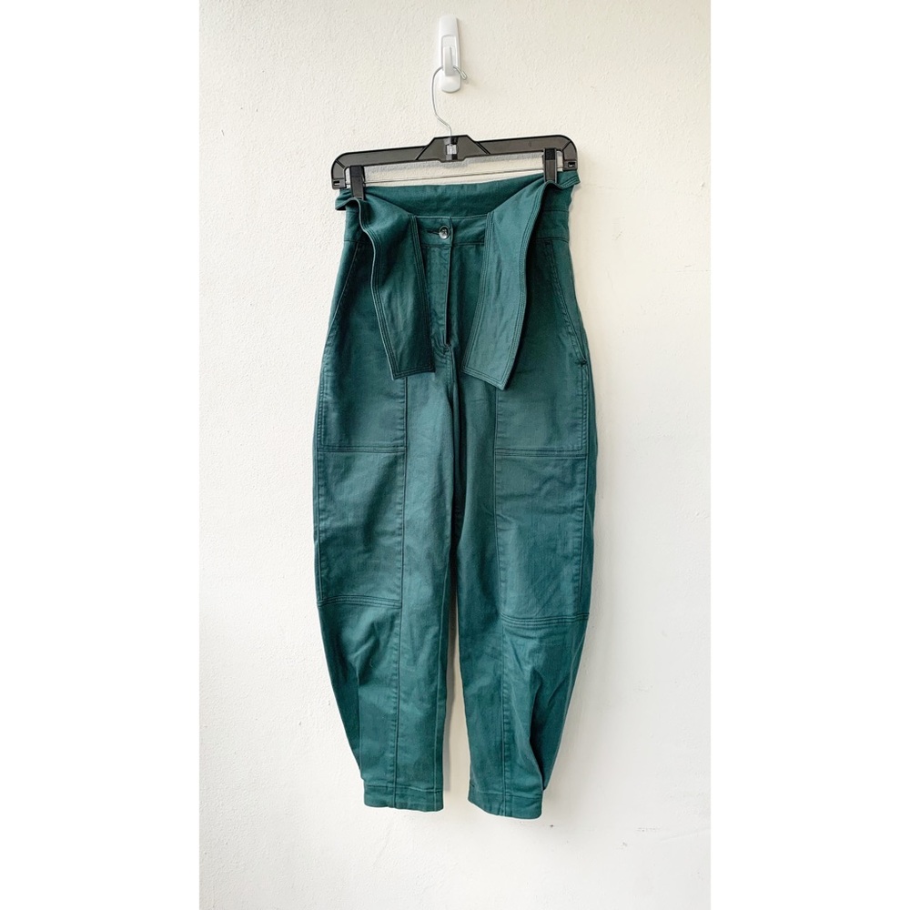 Ulla Johnson Otto High Waist Trouser Jean Teal 0